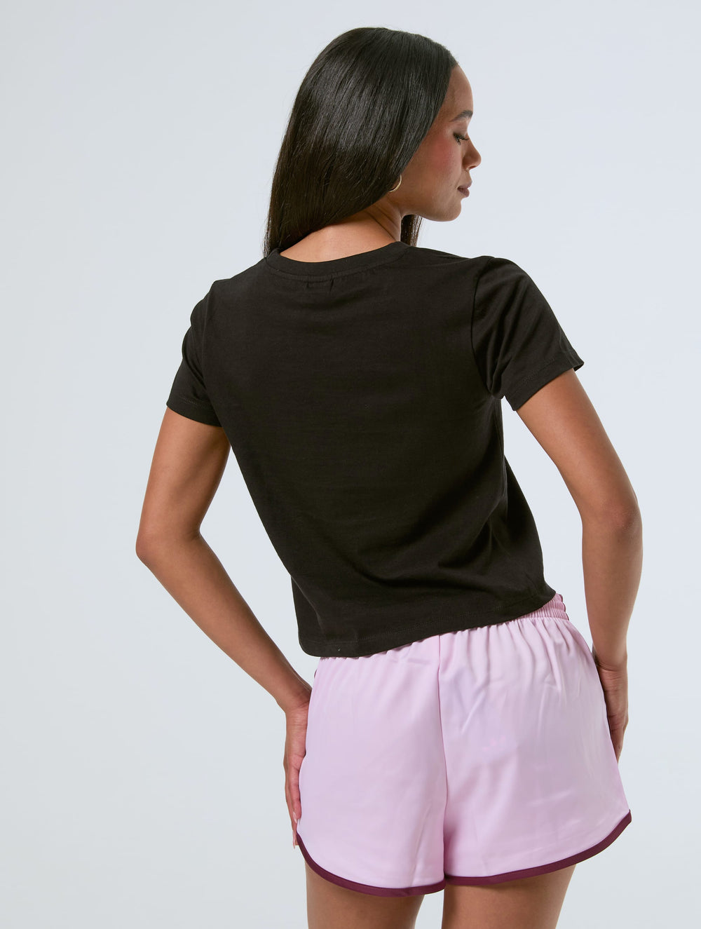 Disney Mickey Made Me Do It Baby T-Shirt In Black Tops & T-Shirts Skinnydip London
