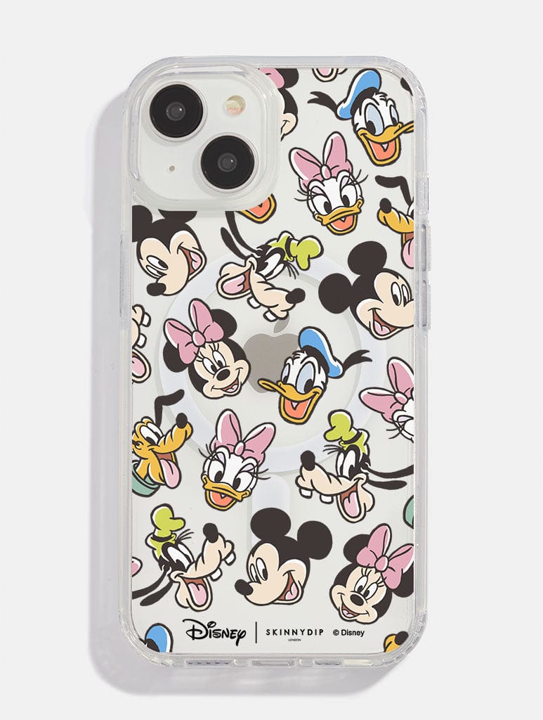 Disney Mickey, Minnie, Daisy, Donald, Goofy And Pluto MagSafe iPhone Case Phone Cases Skinnydip London
