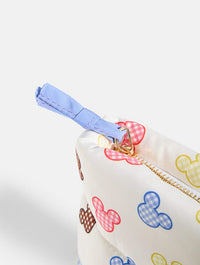 Disney Mickey Mouse Gingham Pillow Pouch Makeup Bags & Wash Bags Skinnydip London