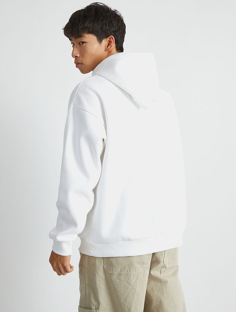 Disney Mickey Mouse Gothic Hoodie In White Hoodies & Sweatshirts Skinnydip London