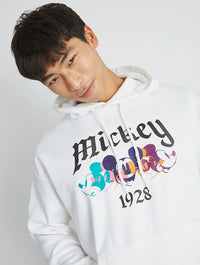 Disney Mickey Mouse Gothic Hoodie In White Hoodies & Sweatshirts Skinnydip London