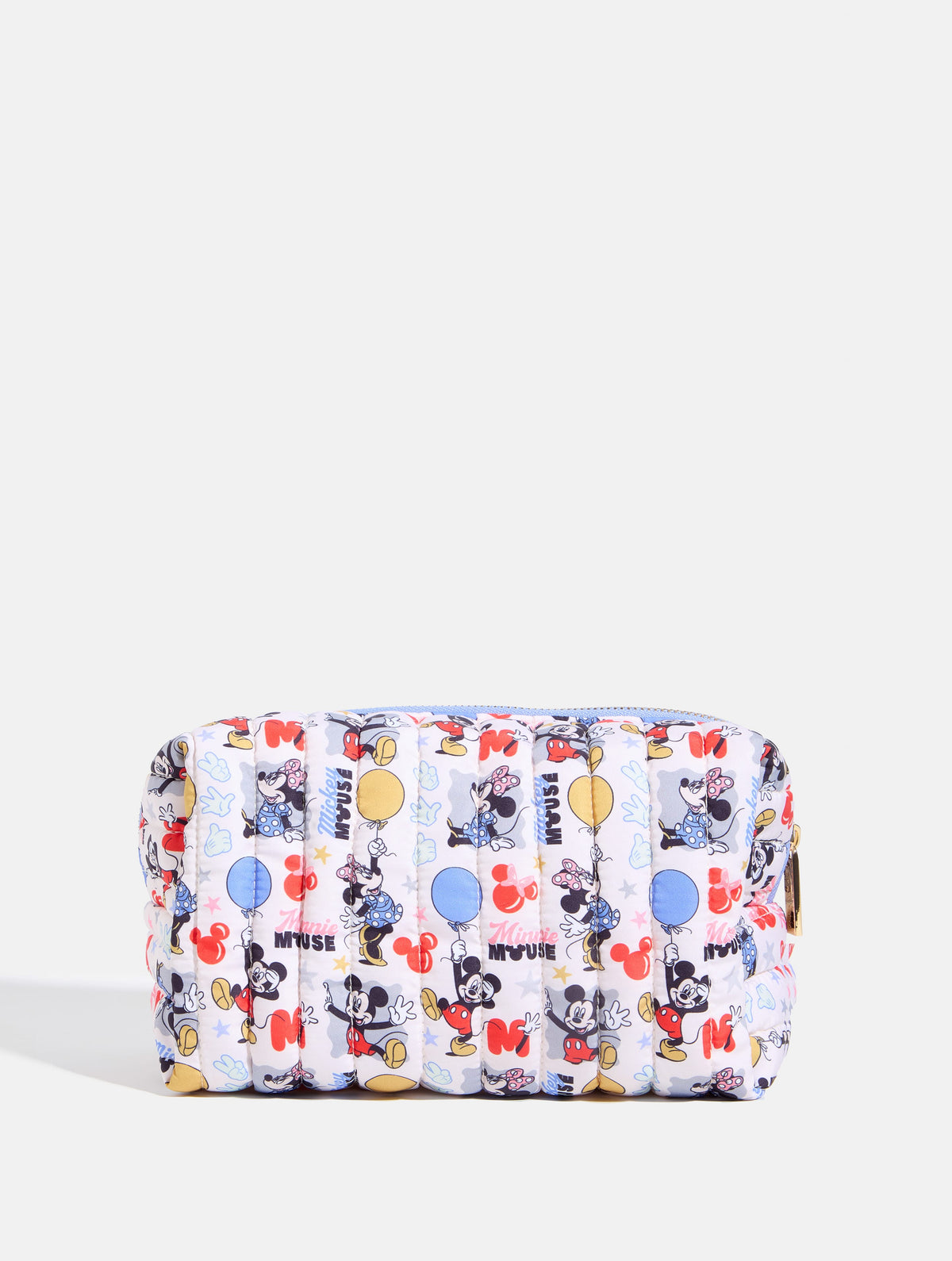 Disney Mickey Mouse Quilted Makeup Bag 2pc Set Makeup Bags & Wash Bags Skinnydip London