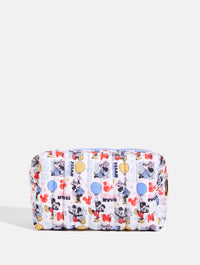 Disney Mickey Mouse Quilted Makeup Bag 2pc Set Makeup Bags & Wash Bags Skinnydip London