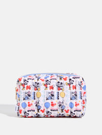 Disney Mickey Mouse Quilted Makeup Bag 2pc Set Makeup Bags & Wash Bags Skinnydip London