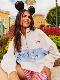 Disney Mickey Varsity Zip Sweatshirt Hoodies & Sweatshirts Skinnydip London