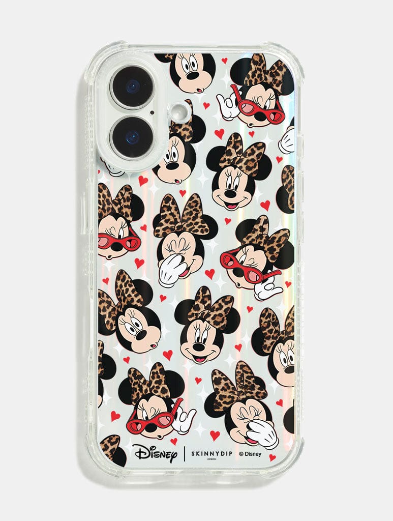 Disney Minnie Leopard Print Shock iPhone Case Minnie Phone Cases