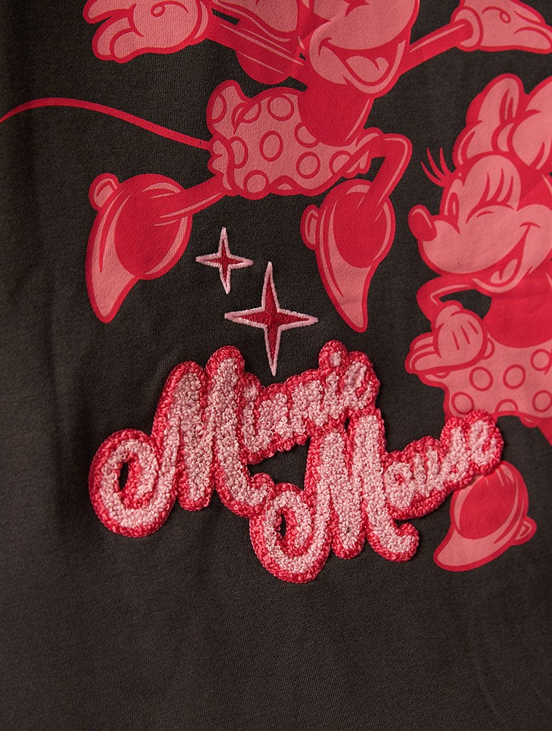 Disney Minnie Mouse Acid Wash Sweatshit Hoodies & Sweatshirts Skinnydip London