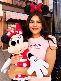Disney Minnie Mouse Faces Baby T-Shirt In Pink Tops & T-Shirts Skinnydip London