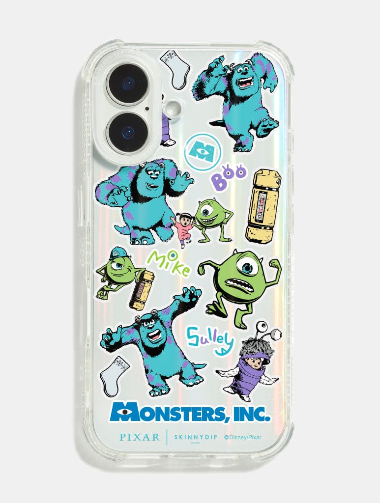 Disney Monsters Inc Sticker Shock iPhone Case | Disney Pixar iPhone 17 Air Cases Disney Monsters Inc Sticker Shock iPhone Case | Disney Pixar iPhone 17 Air Cases