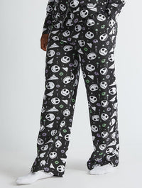 Disney Nightmare Before Christmas Jack Skellington Pyjama Set in Black Lingerie & Nightwear Skinnydip London