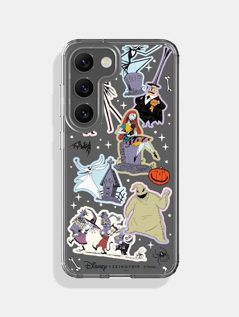 Disney Nightmare Before Christmas Sticker Android Case Phone Cases Skinnydip London