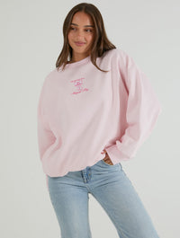 Disney On My Way To A Magical Day in Pink Sweatshirt Hoodies & Sweatshirts Skinnydip London