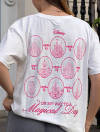Disney On My Way To A Magical Day T-Shirt Tops & T-Shirts Skinnydip London