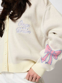 Disney Once Upon A Time Knitted Cardigan in Pink Jumpers & Cardigans Skinnydip London