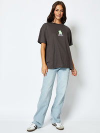 Disney Oogie Boogie T-shirt in Grey Tops & T-Shirts Skinnydip London