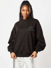 Disney Pascal Sweatshirt in Black Hoodies & Sweatshirts Skinnydip London