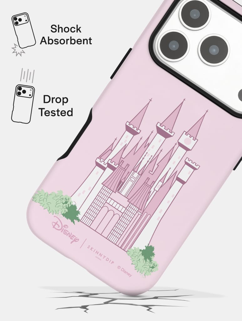 Disney Pink Disney Castle Ultra Protective iPhone Case Phone Cases Skinnydip London