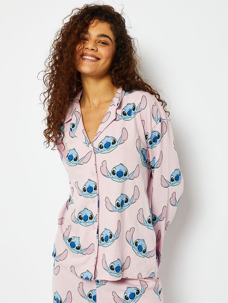 Disney Pink Stitch Pyjama Set, Shop Disney Nightwear
