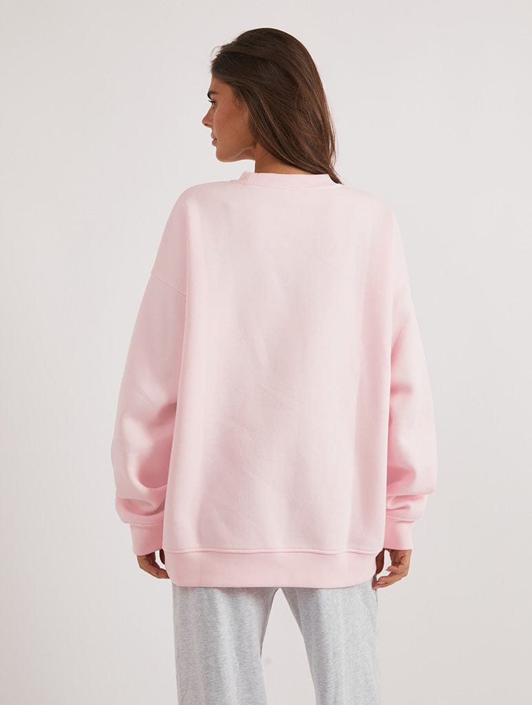 Disney Pixar A Bug's Life Ants Sweatshirt In Pink Hoodies & Sweatshirts Skinnydip London