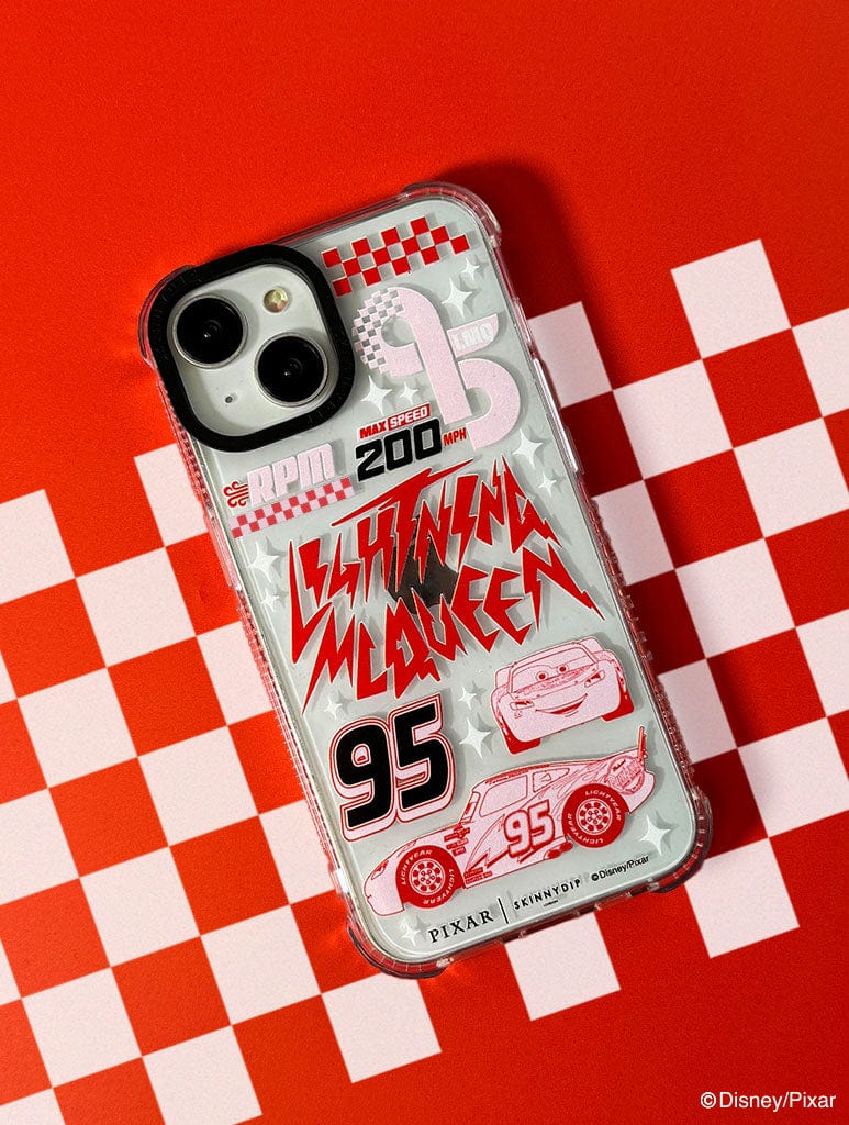 Disney Pixar Cars Lightning McQueen Shock iPhone Case Phone Cases Skinnydip London