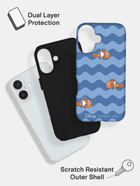 Disney Pixar Finding Nemo Waves Ultra Protective iPhone Case Phone Cases Skinnydip London