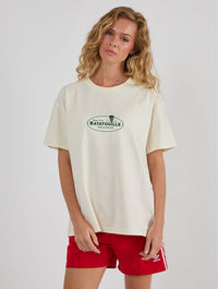 Disney Pixar Ratatouille Le Petit Restaurant Parisien T-Shirt In White Tops & T-Shirts Skinnydip London