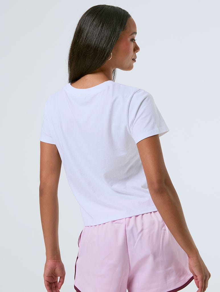 Disney Princess Baby T-Shirt In White Tops & T-Shirts Skinnydip London