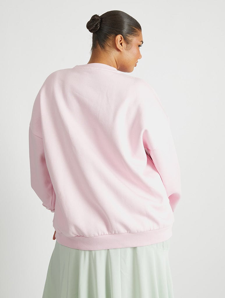 Disney Princess Castle Aurora Sweatshirt in Pink Hoodies & Sweatshirts Skinnydip London