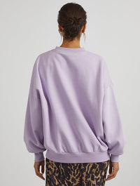 Disney Princess Castle Jasmine Sweatshirt in Lilac Hoodies & Sweatshirts Skinnydip London