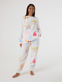 Disney Princess Glitter Fleece Twosie Set Lingerie & Nightwear Skinnydip London