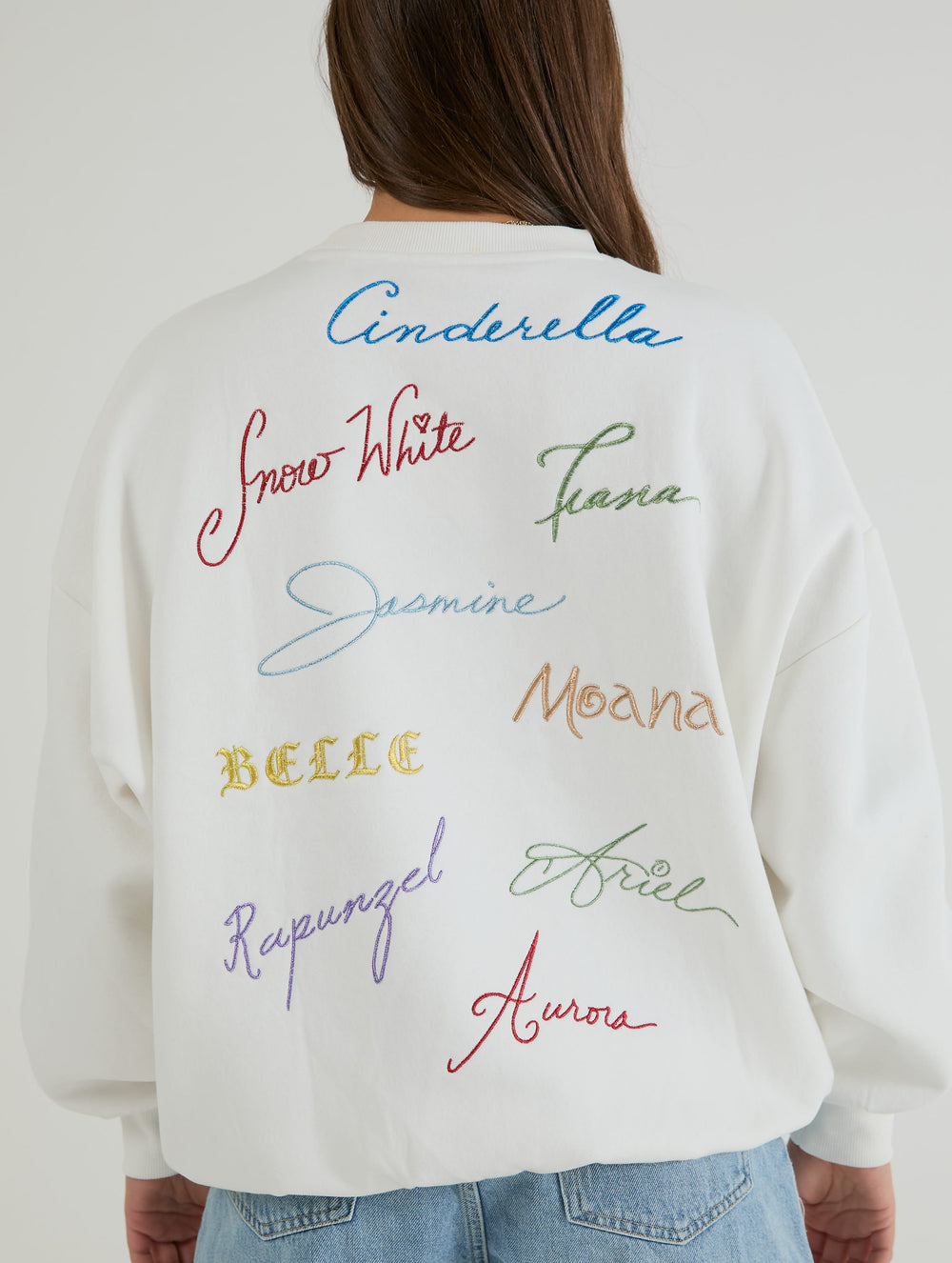 Disney Princess Signature Sweatshirt Hoodies & Sweatshirts Skinnydip London