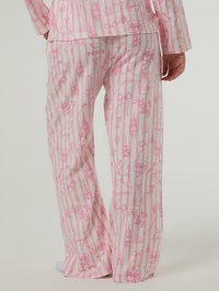 Disney Princess Stripe Pyjama Set with Scrunchie Lingerie & Nightwear Skinnydip London