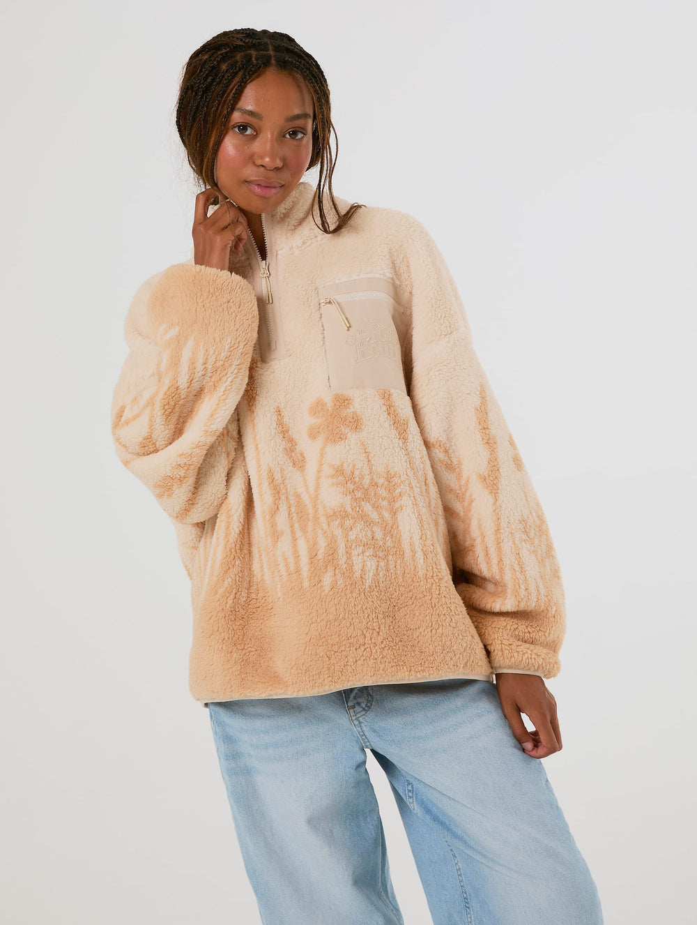 Disney The Fox and The Hound Fleece Jacket Clothing : Jacket : Outerwear Skinnydip London
