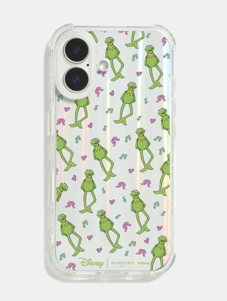 Disney The Muppets Kermit The Frog Ditsy Shock iPhone Case Phone Cases Skinnydip London