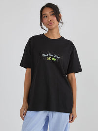 Disney The Princess And The Frog Trust Your Heart T-Shirt In Black Tops & T-Shirts Skinnydip London