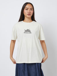 Disney The Princess Diaries Makeover T-Shirt In White Tops & T-Shirts Skinnydip London