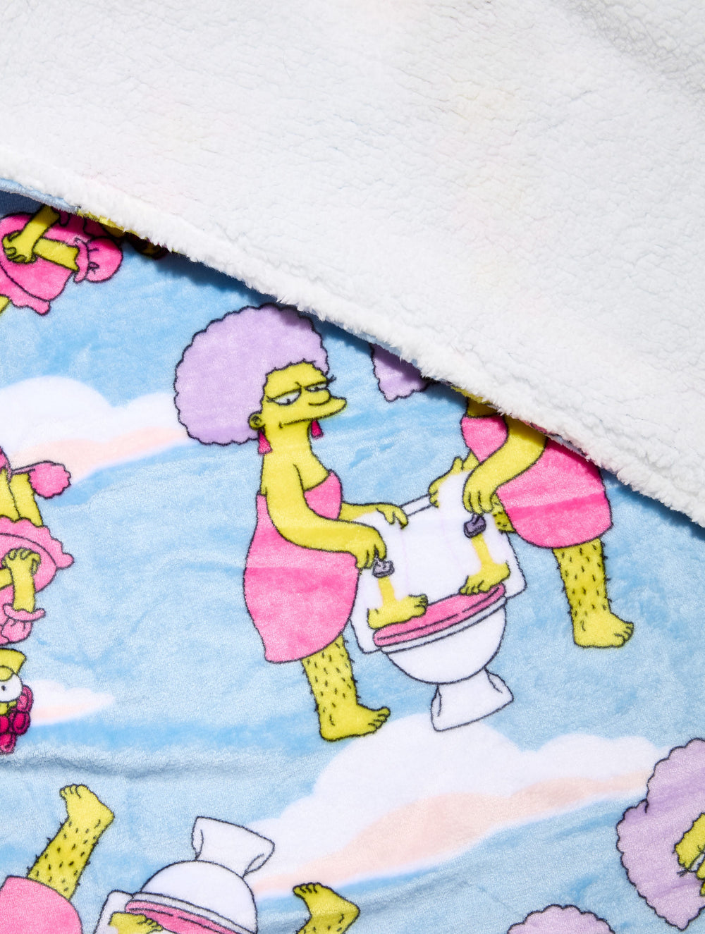 Disney The Simpsons Cloud Blanket Home Accessories Skinnydip London