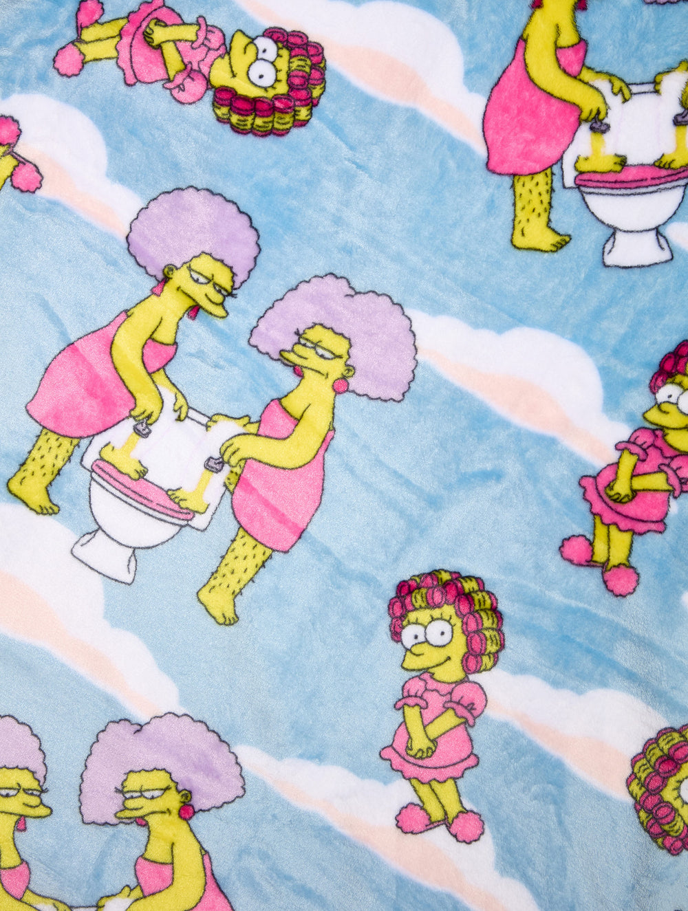 Disney The Simpsons Cloud Blanket Home Accessories Skinnydip London