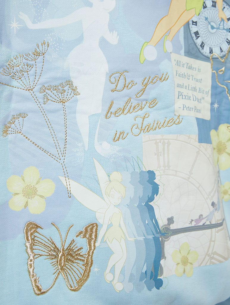 Disney Tinkerbell Poster Sweatshirt Hoodies & Sweatshirts Skinnydip London