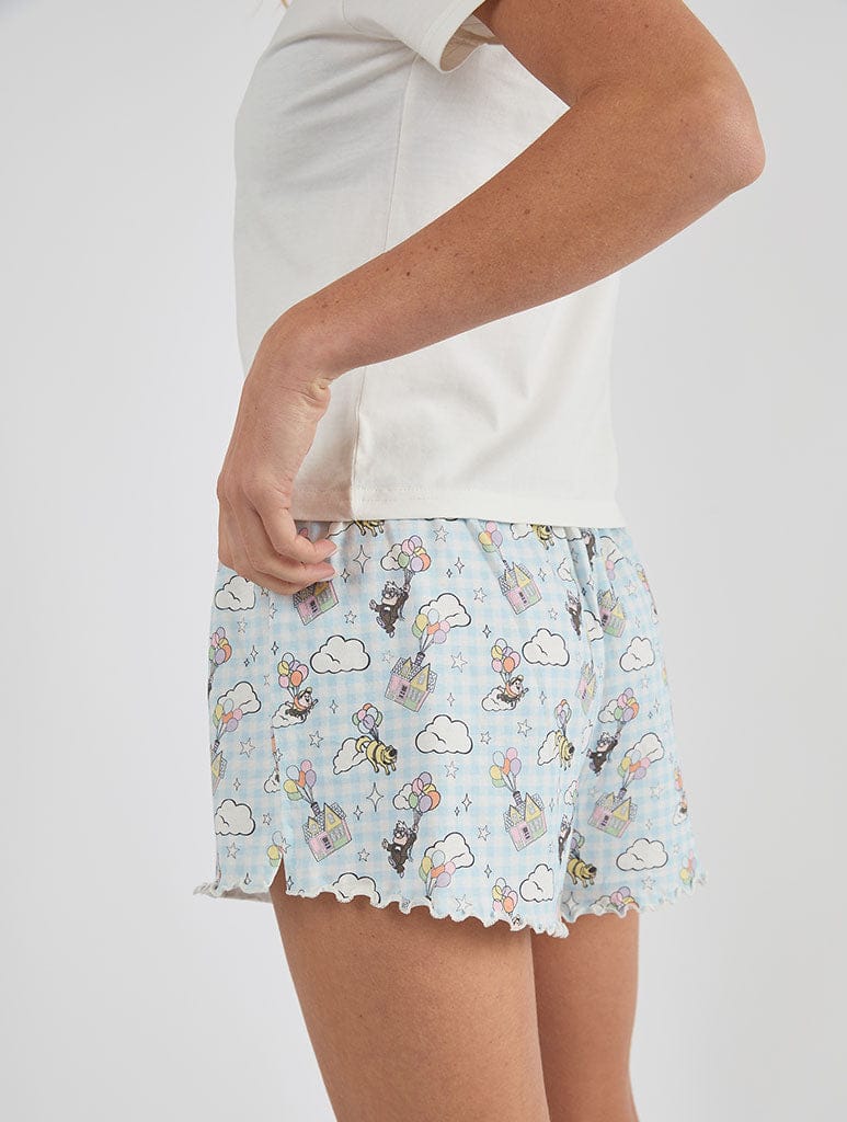 Disney Up Gingham Pyjama Shorts Set Lingerie & Nightwear Skinnydip London