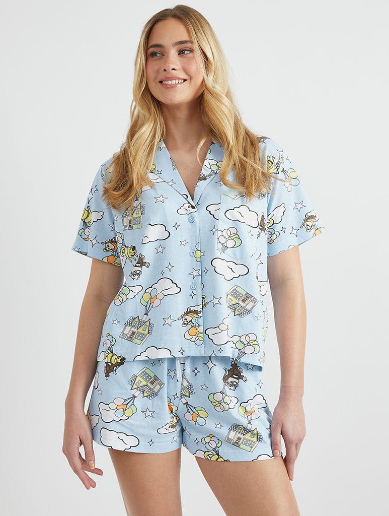 Disney Up! Pyjama Shirt & Short Set Lingerie & Nightwear Skinnydip London