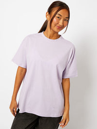 Disney White Rabbit I'm Late T-Shirt In Lilac Tops & T-Shirts Skinnydip London