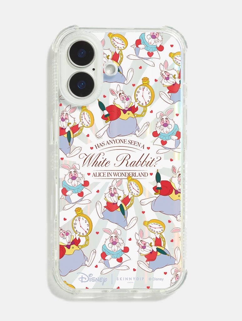 Disney White Rabbit Shock iPhone Case Phone Cases Skinnydip London