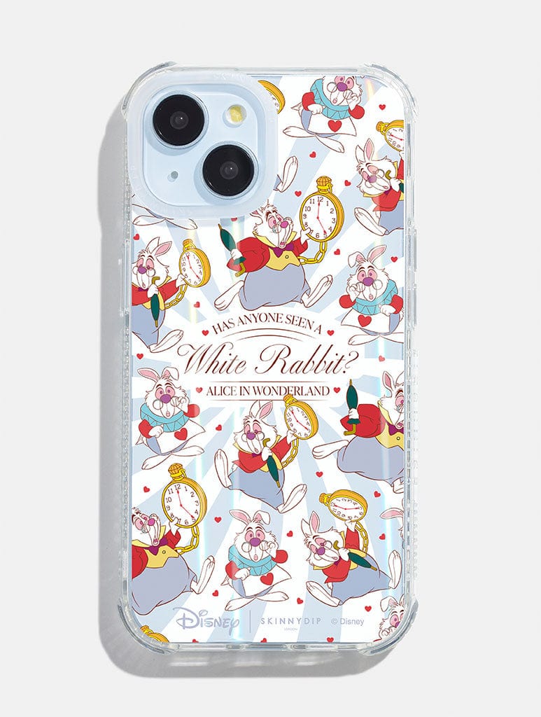 Disney White Rabbit Shock iPhone Case Phone Cases Skinnydip London