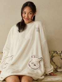 Disney Winnie the Pooh 3D Ears Blanket Hoodie Lingerie & Nightwear Skinnydip London