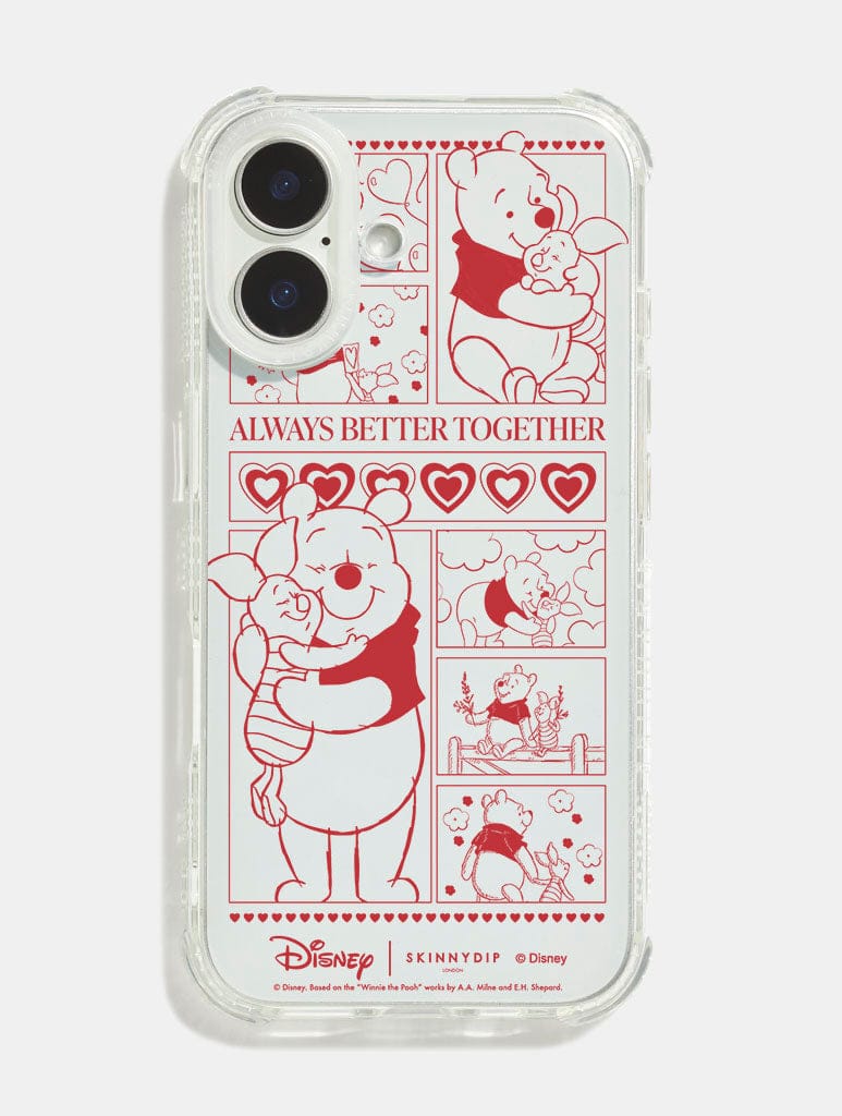 Disney Winnie The Pooh Always Better Together Shock iPhone Case Phone Cases Skinnydip London