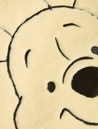Disney Winnie the Pooh Fluffy Tote Bag with Chrome Charm Printed Tote Bags Skinnydip London