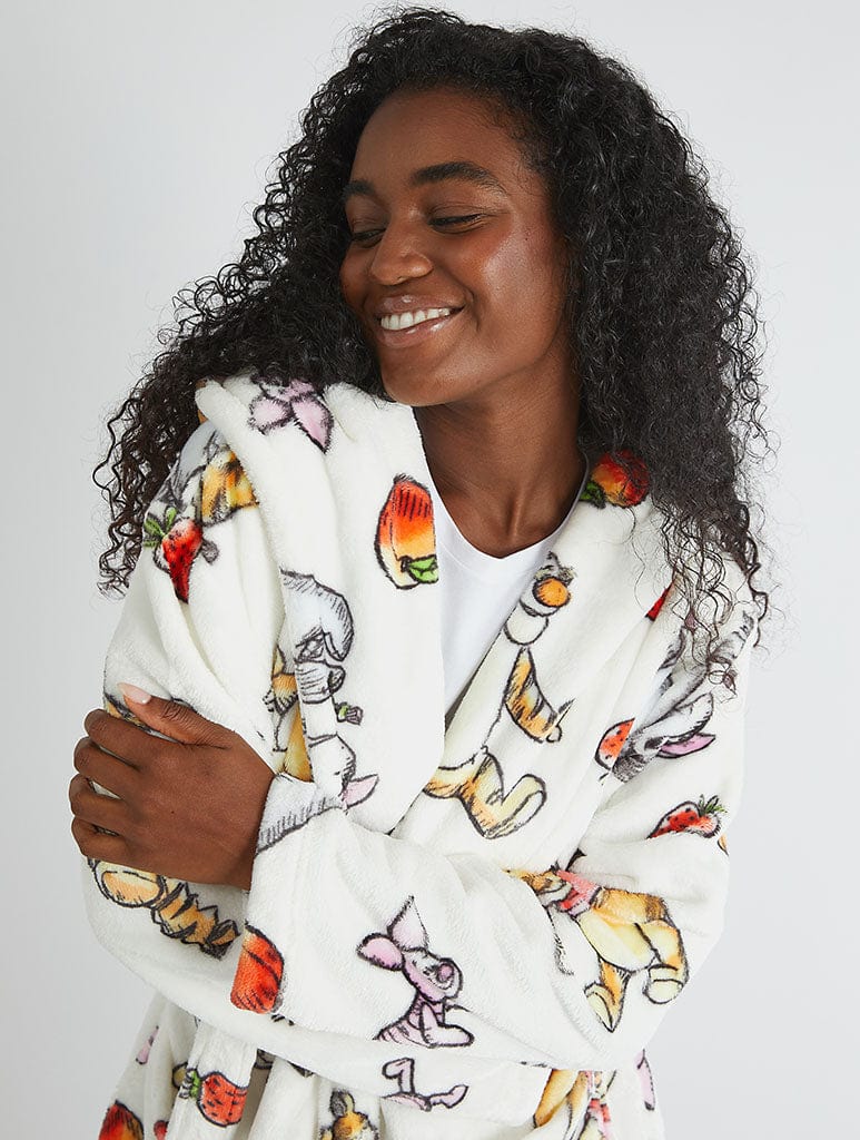 Disney Winnie The Pooh Fruit Dressing Gown Lingerie & Nightwear Skinnydip London