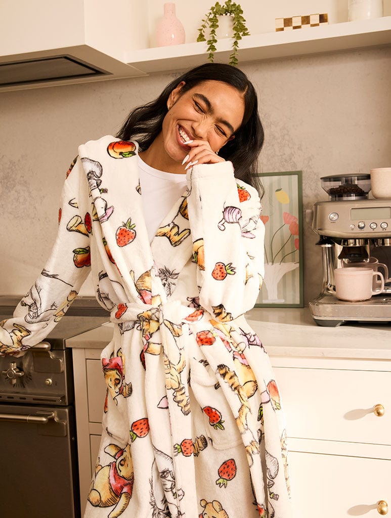 Disney Winnie The Pooh Fruit Dressing Gown Lingerie & Nightwear Skinnydip London