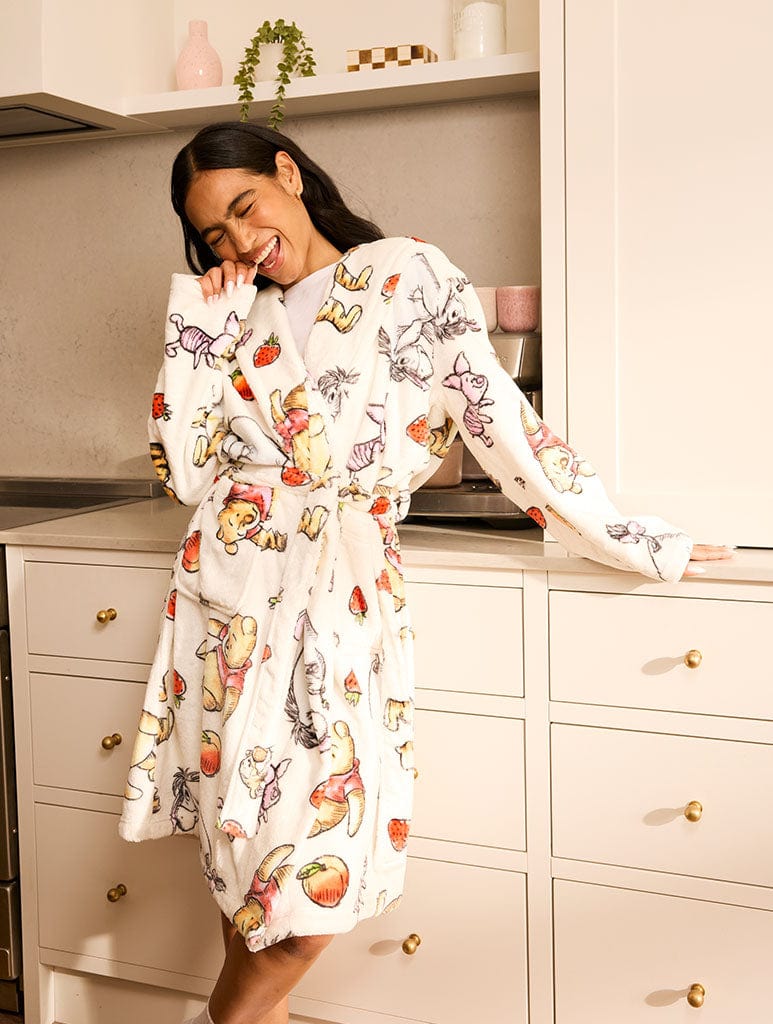 Disney Winnie The Pooh Fruit Dressing Gown Lingerie & Nightwear Skinnydip London